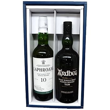 Amazon.co.jp: スモーキー系10年 飲み比べ アイラモルト2本
